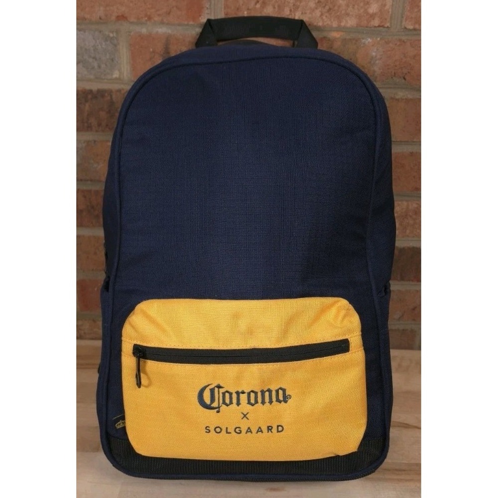 Solgaard x Corona Shore-Tex Daypack Travel Backpack Blue Yellow Laptop Bag